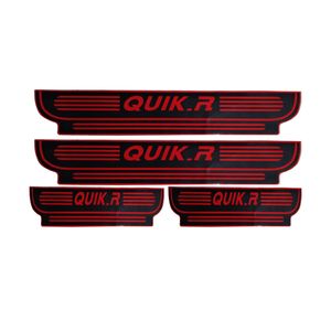 برچسب پارکابی خودرو مدل quiklux-R مناسب برای کوییک بسته 4 عددی