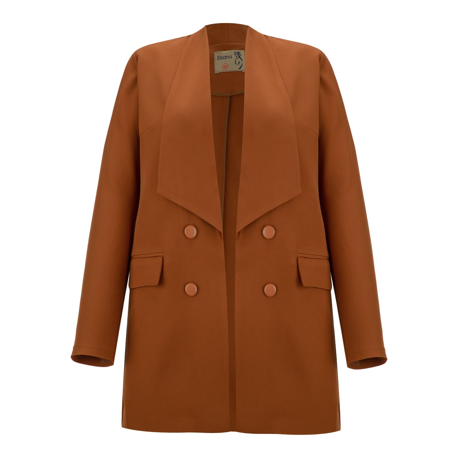 مانتو کتی زنانه السانا مدل دلشید کد 119917 - - 4