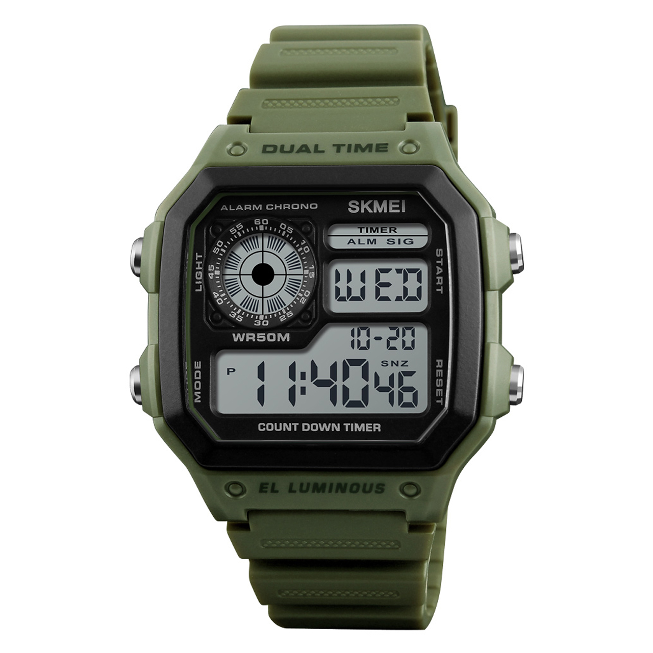 ساعت مچی دیجیتالی اسکمی مدل 1299 کد 02