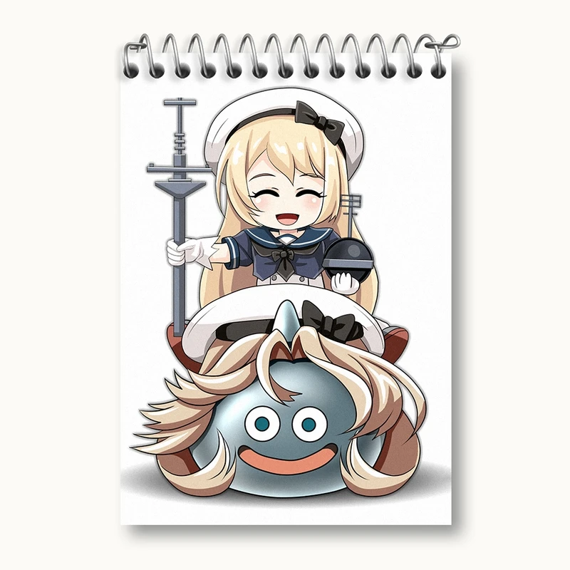 دفتر یادداشت 50 برگ خندالو مدل بازی دراگون کوئست (Dragon Quest) کد 35177