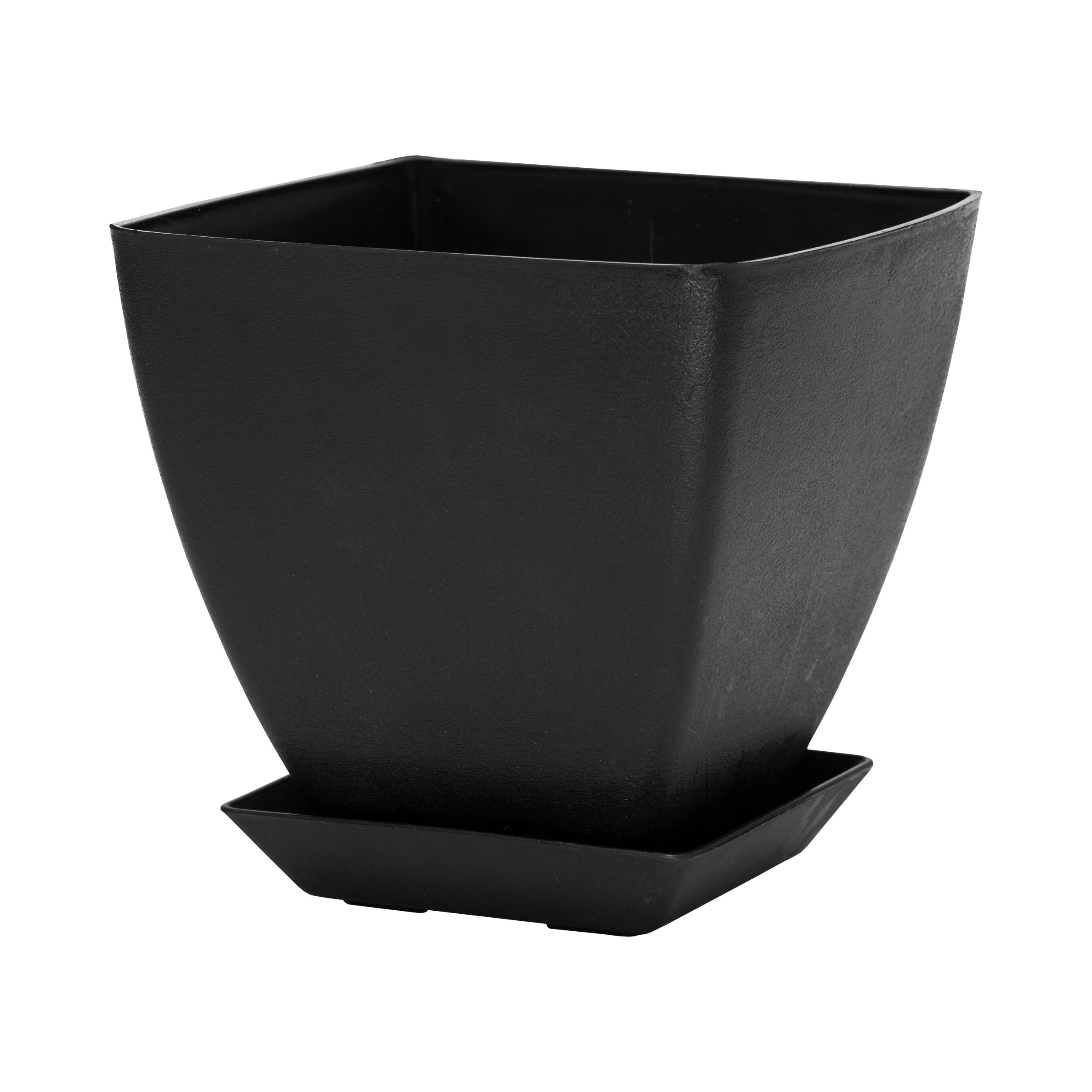 گلدان گل آذین مدل پلاستیکی مربع کد A2 مجموعه 7عددی