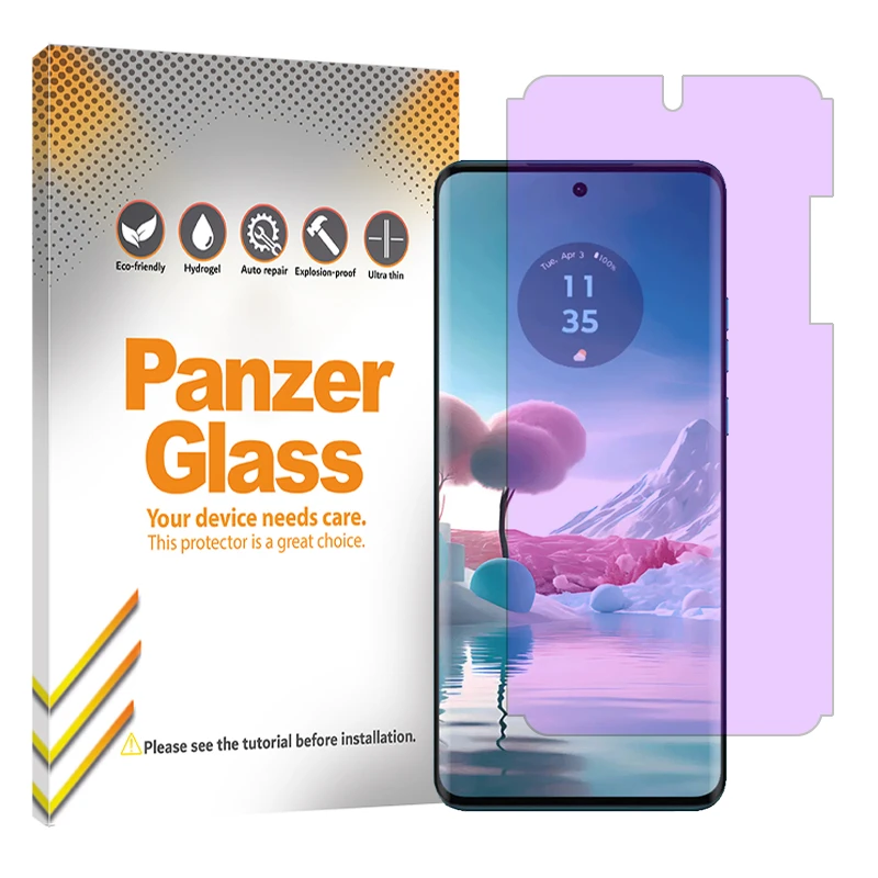 محافظ صفحه نمایش آنتی پرپل پنزر گلس مدل Eye Care مناسب برای گوشی موبایل موتورولا Edge 40 Neo