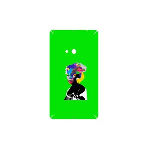 MAHOOT Collage of Women Portrait 3 Cover Sticker for Nokia Lumia 625