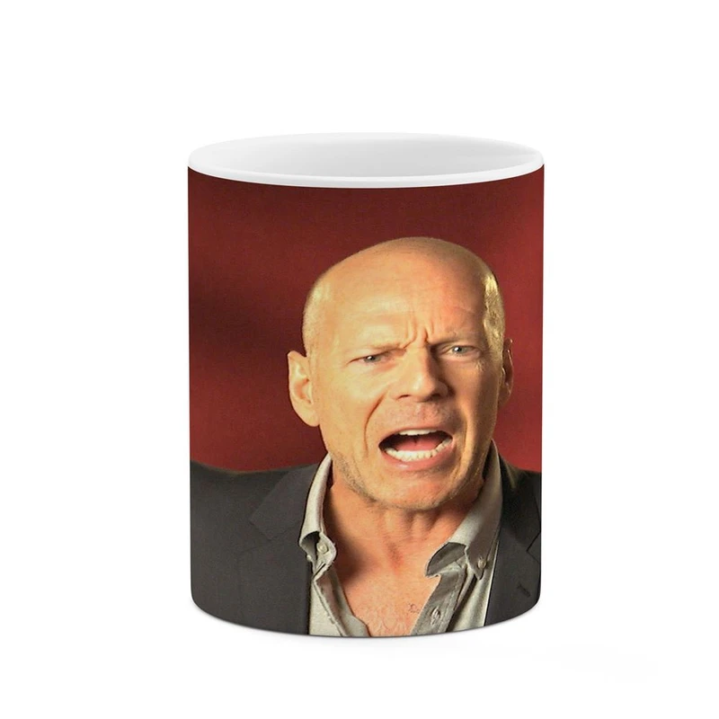 ماگ کاکتی طرح بروس ویلیس Bruce Willis مدل mgh25370