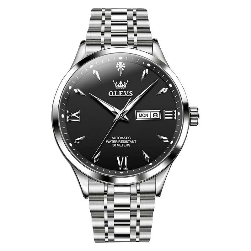 ساعت مچی عقربهای کوارتز مردانه اُ لِوز مدل کلاسیک دی دیت کد 04 ساعت مچی عقربهای کوارتز مردانه اُ لِوز مدل کلاسیک دی دیت کد 04