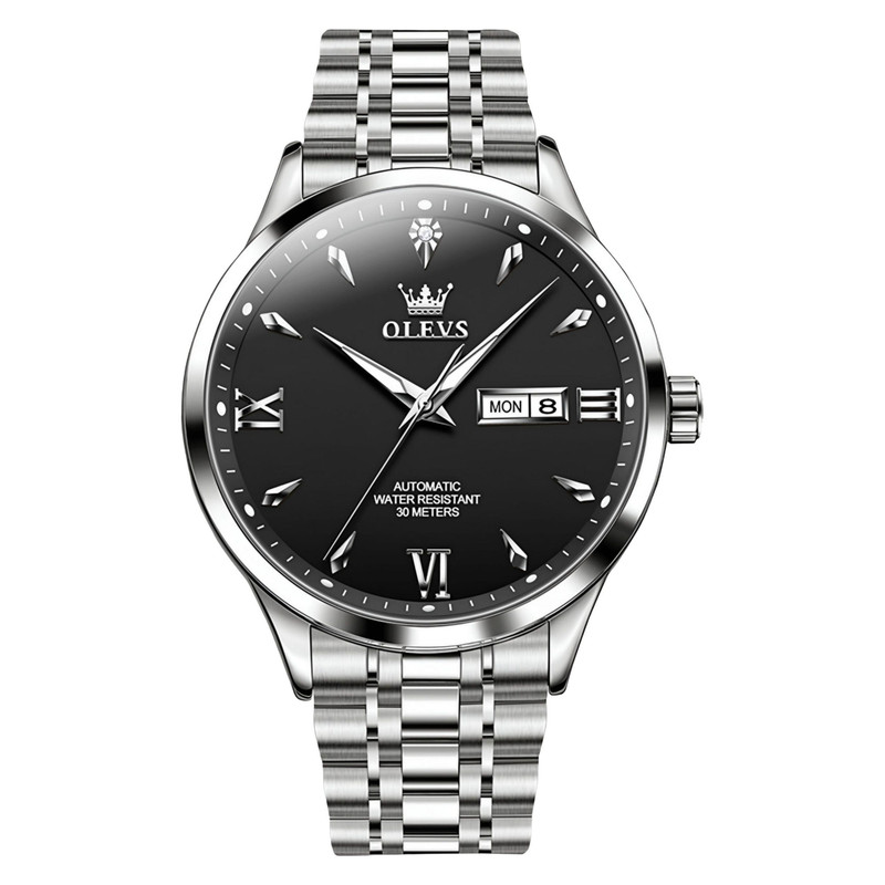 ساعت مچی عقربهای کوارتز مردانه اُ لِوز مدل کلاسیک دی دیت کد 04 ساعت مچی عقربهای کوارتز مردانه اُ لِوز مدل کلاسیک دی دیت کد 04