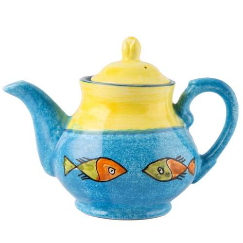 قوری سرامیکی محمد آقایی میبد کد 210010