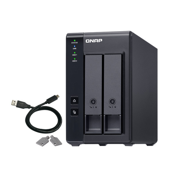 ذخیره ساز تحت شبکه کیونپ مدل TR-002-EU