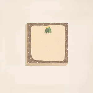 کاغذ یادداشت مریخ مدل Christmas 1054 سایز ۹×۹ سانتیمتر 