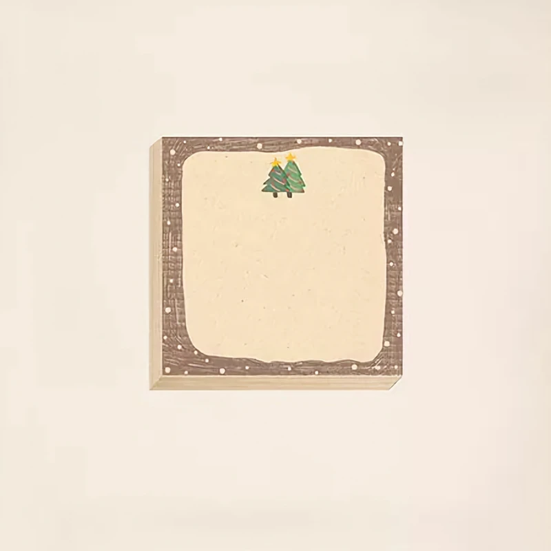 کاغذ یادداشت مریخ مدل Christmas 1054 سایز ۹×۹ سانتیمتر 