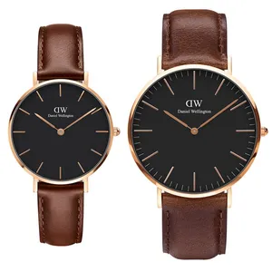 ست ساعت مچی عقربه ای زنانه و مردانه دنیل ولینگتون کد DW75