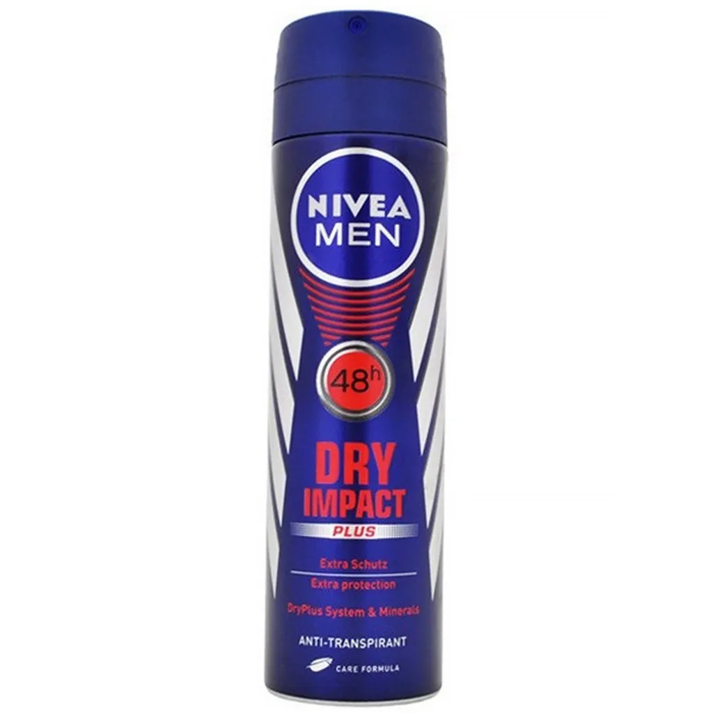 اسپری مردانه نیوآ مدل Dry Impact Plus حجم 150 میلی لیتر