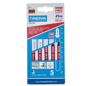 Nova NTB 2363 Jigsaw Blade Pack Of 5
