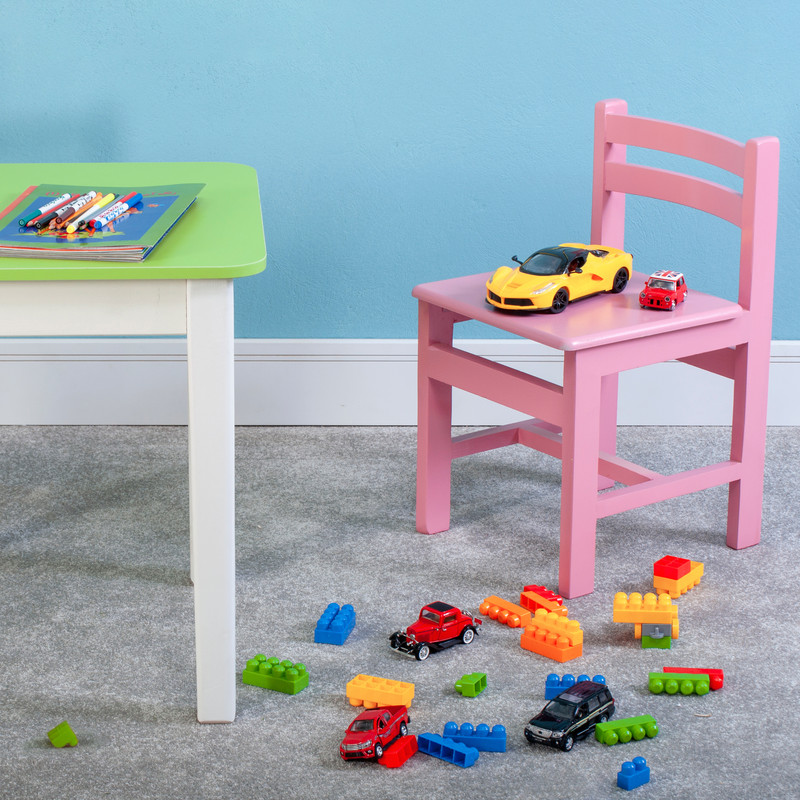 میز تحریر کودک گنجینه مدل رنگارنگ