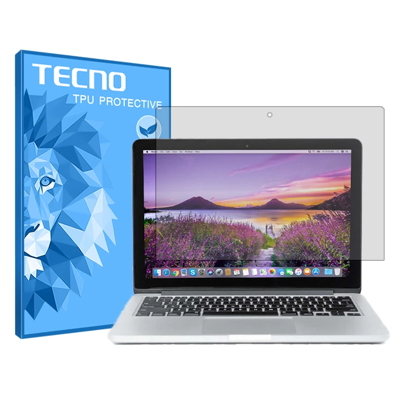 محافظ صفحه نمایش شفاف تکنو مدل Resistant مناسب برای لپ تاپ اپل macbook pro retina 13