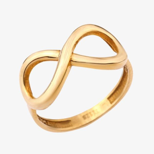 انگشتر طلا 18 عیار زنانه دوست خوب مدل dk377