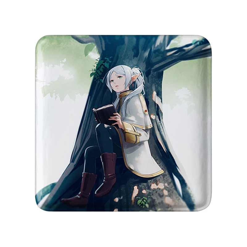 پیکسل خندالو طرح انیمه فریرن (Frieren) مدل مربعی کد 33960