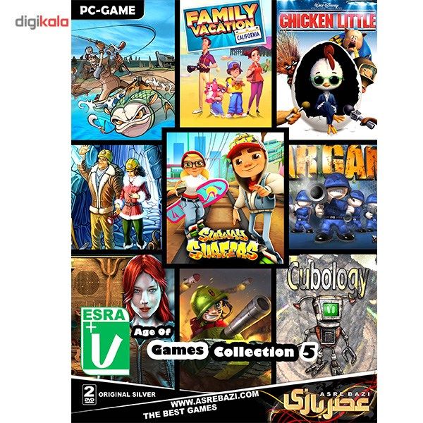 مجموعه بازی کامپیوتری Age of Game Collection 5