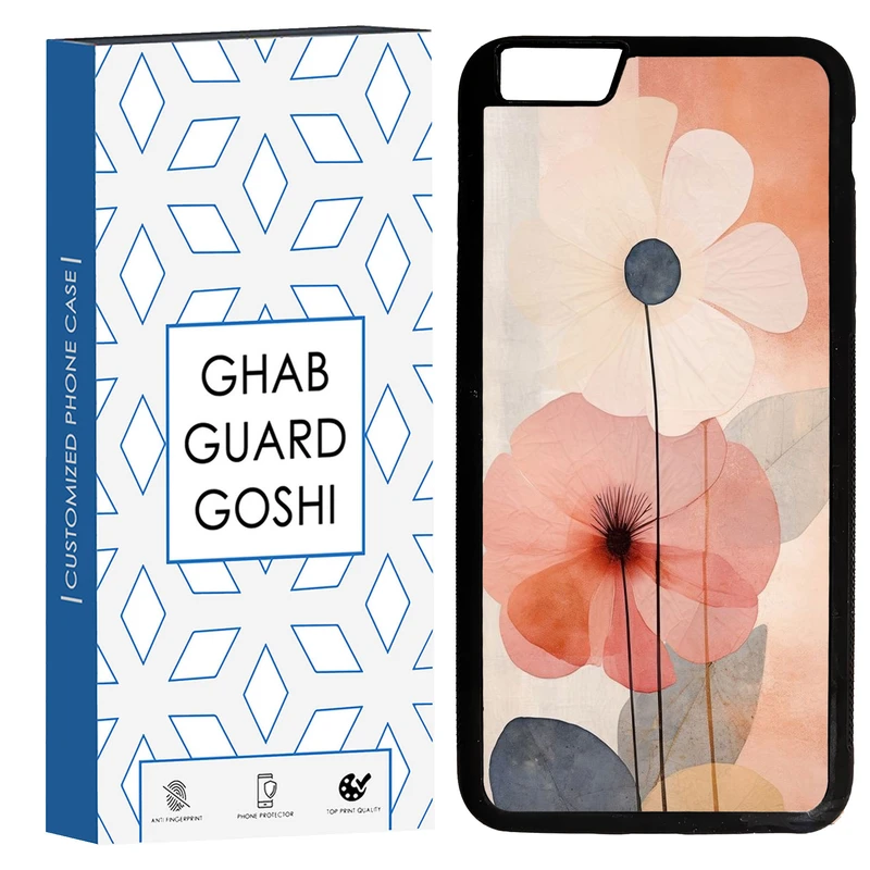 کاور قاب گارد گوشی طرح گل کد TPU-165 مناسب برای گوشی موبایل اپل Iphone 6 PLUS / 6S PLUS