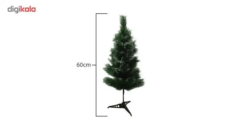 درخت کریسمس سورتک مدل نوک برفی 60 سانتیمتر