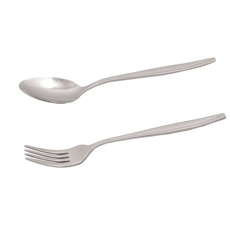 قاشق چنگال تی اس مدل T بسته 12 عددی