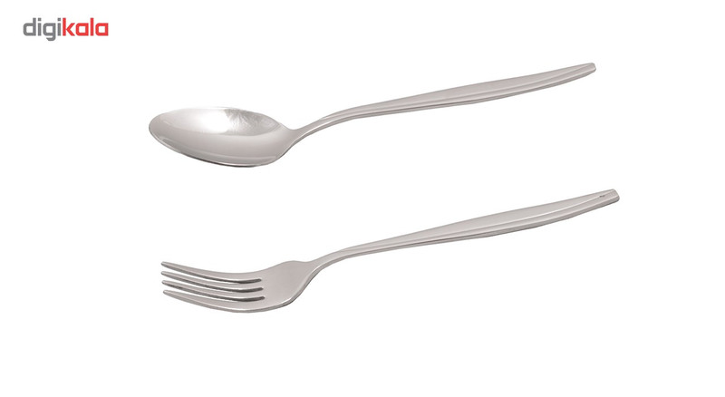 قاشق چنگال تی اس مدل T بسته 12 عددی