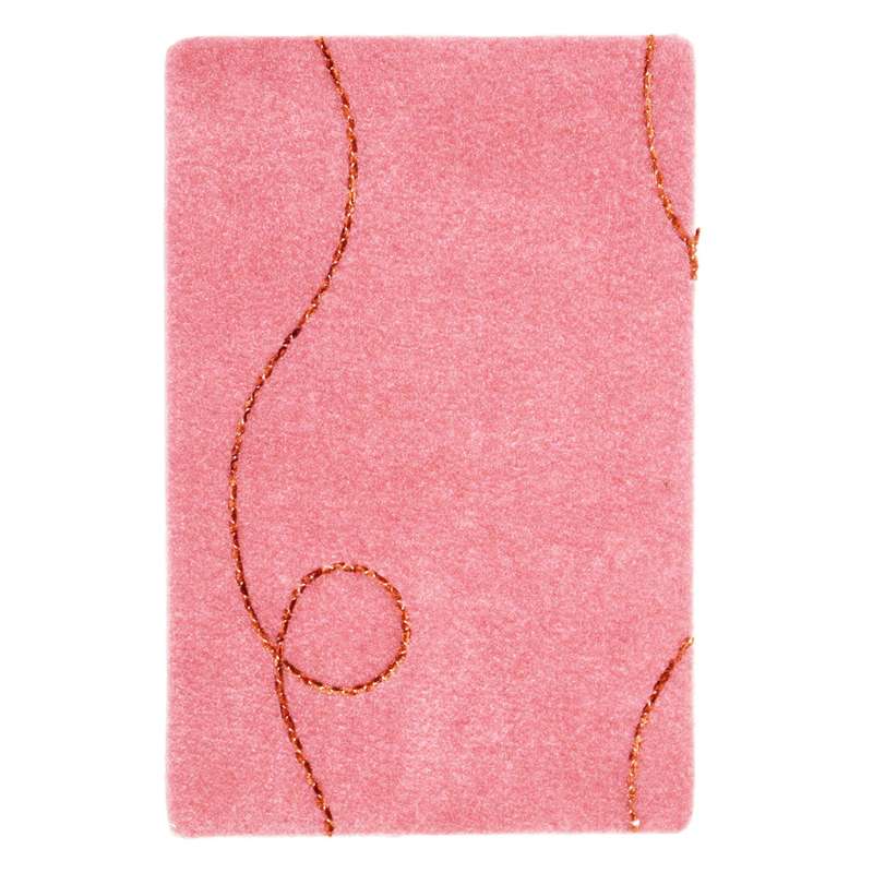 موکت ظریف مصور طرح نسیم زمینه گلبهی کد 8671