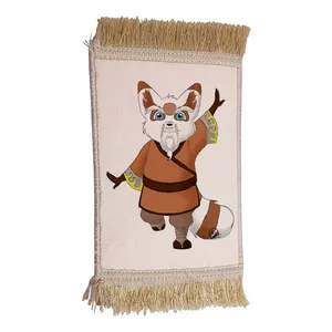 فرش ماشینی دیوارکوب مدل پاندا کونگ فو کار کد 86