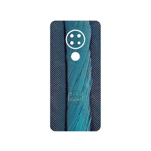 MAHOOT Turquoise feathers Cover Sticker for Nokia 6.2