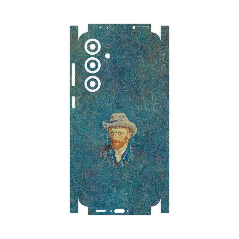 برچسب پوششی ماهوت مدل Self portrait with a gray felt hat-FullSkin مناسب برای گوشی موبایل سامسونگ Galaxy S24 FE