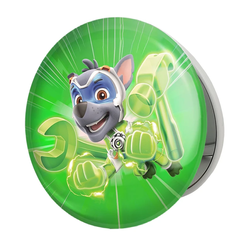 آینه جیبی خندالو طرح انیمیشن سگ های نگهبان مدل تاشو کد 26947 