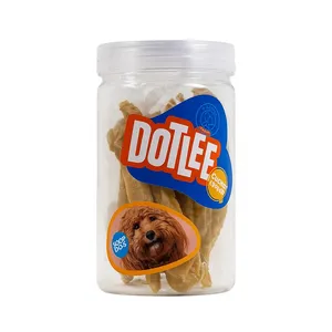 تشویقی سگ مدل سینه مرغ طعم مرغ وزن 100 گرم