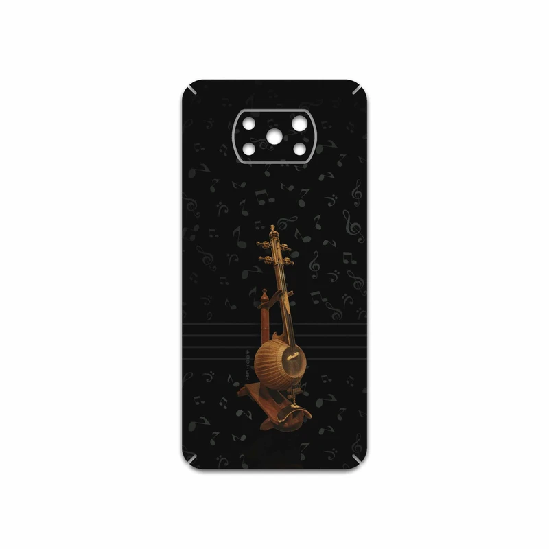 برچسب پوششی ماهوت مدل Persian Fiddle Instrument مناسب برای گوشی موبایل شیائومی Poco X3 NFC