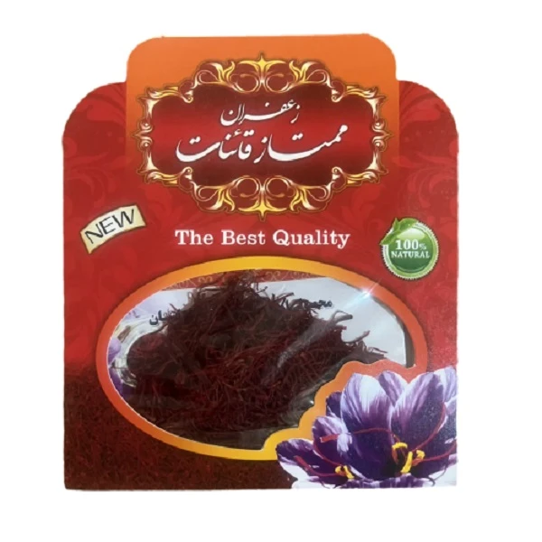زعفران نگین ممتاز قائنات - 4.608 گرم بسته 10 عددی