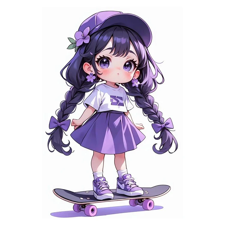 استیکر پارچه و لباس پاد آفرین مدل دخترونه کد 268