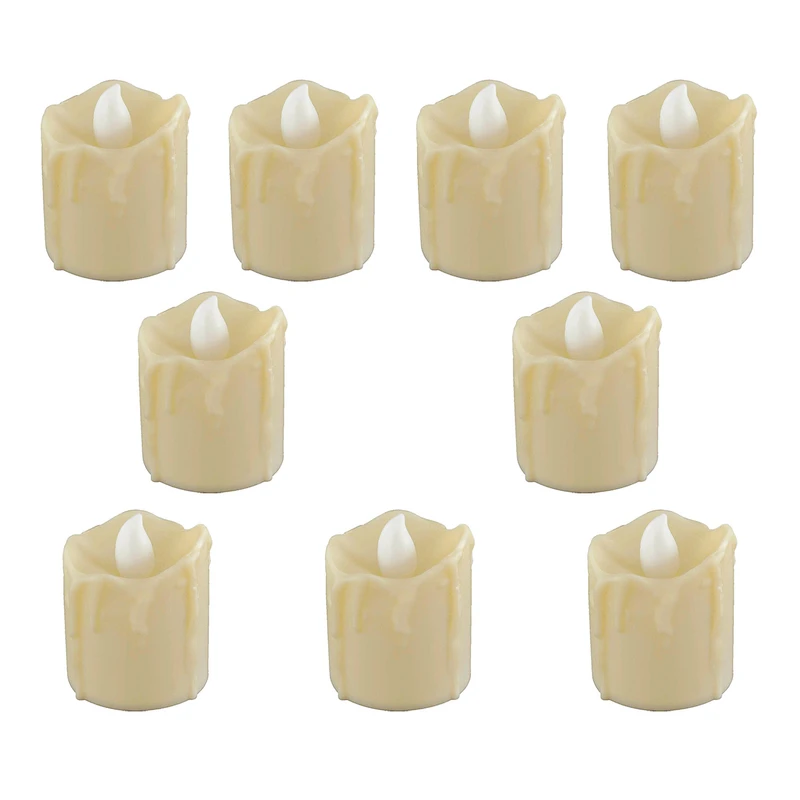 شمع ال ای دی مدل N-892 بسته ۹ عددی