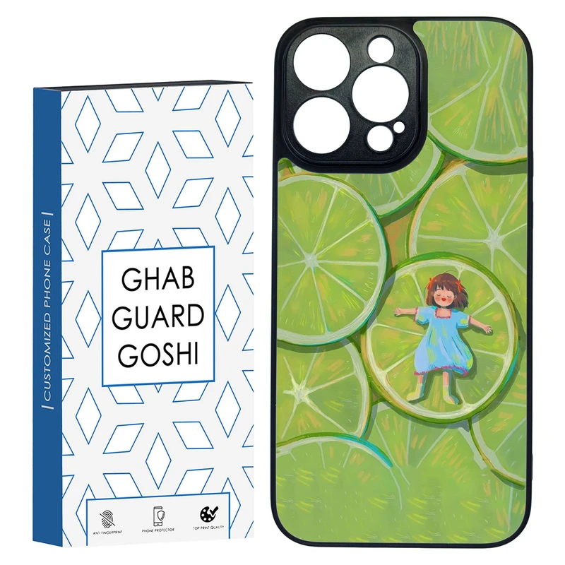 کاور قاب گارد گوشی طرح دختر لیمویی کد TPU-258 مناسب برای گوشی موبایل اپل Iphone 14 PRO MAX