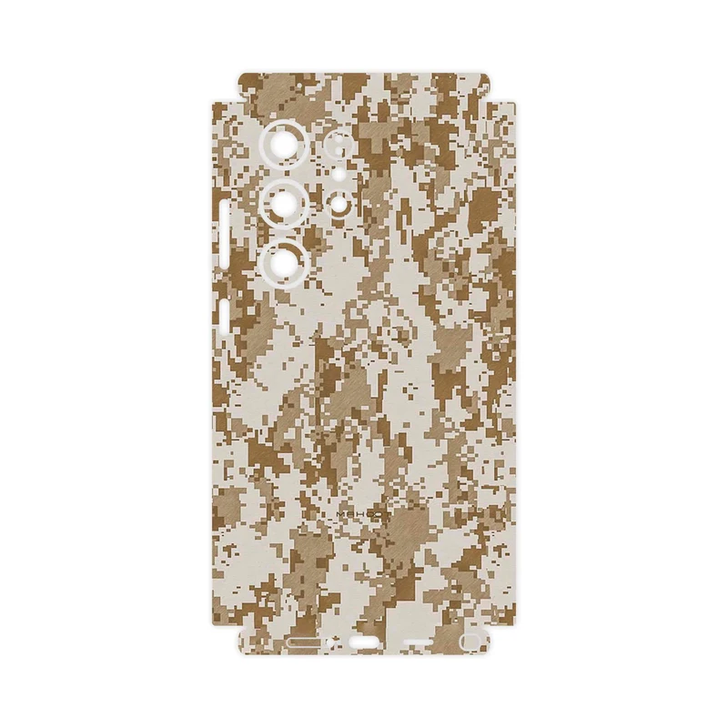 برچسب پوششی ماهوت مدل Army_Desert_Pixel-FullSkin مناسب برای گوشی موبایل سامسونگ Galaxy S24 Ultra