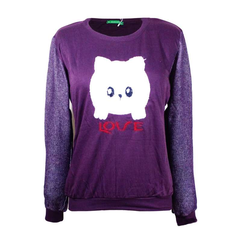 سویشرت زنانه مدل سیلاکbn