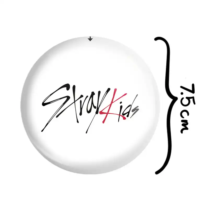 آینه جیبی خندالو مدل گروه استری کیدز Stray Kids  کد 11851