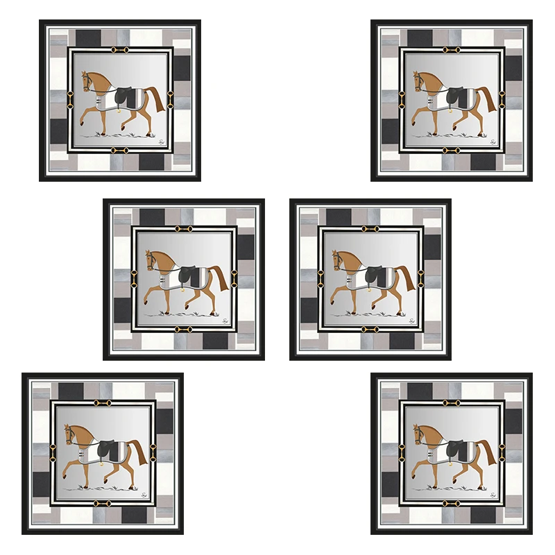 رومیزی مدل مخمل کد M00171 بسته 6 عددی