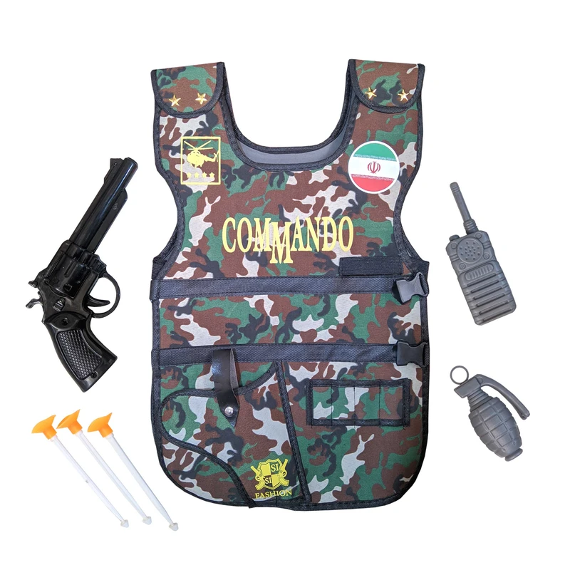 عکس شماره 3 : ست ایفای نقش مدل پلیس طرح کماندوی چریکی ارتشی