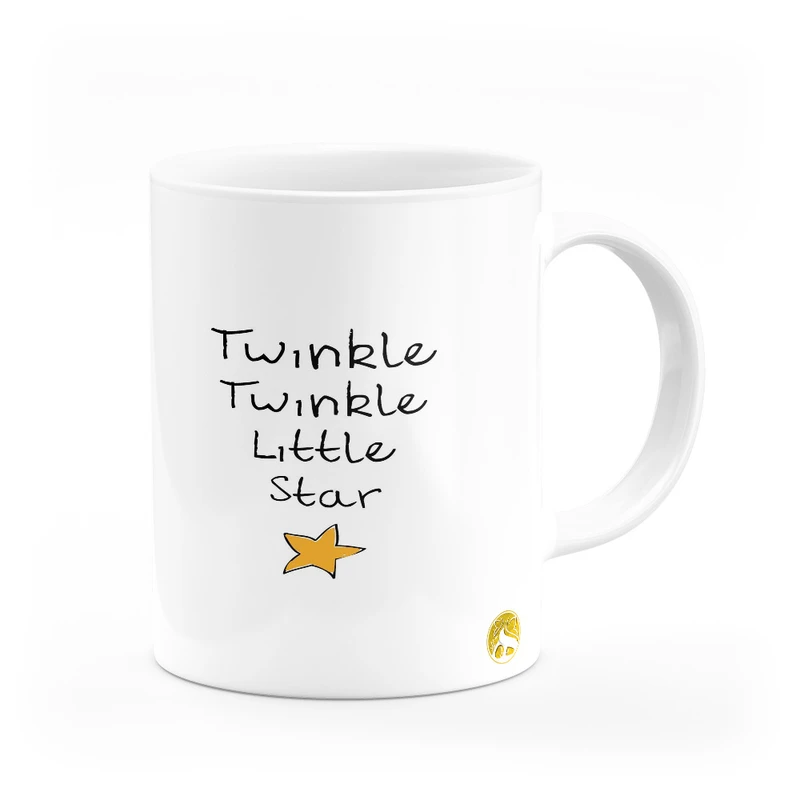 ماگ هومرو طرح انیمیشن ستاره های دوقلو کوچولو دخترونه فانتزی مدل MG4184