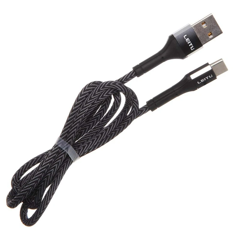 کابل تبدیل USB به USB -C لیتو مدل LD-9 طول 1 متر