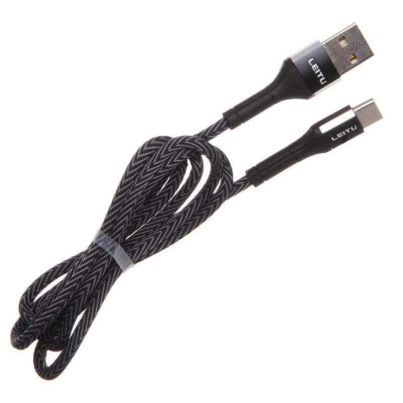 کابل تبدیل USB به USB -C لیتو مدل LD-9 طول 1 متر