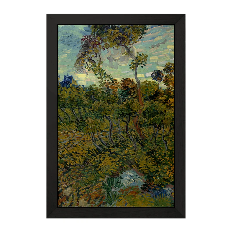 تابلو خندالو مدل غروب درمونت ماژور ونسان ونگوگ (Van Gogh) کد 36792
