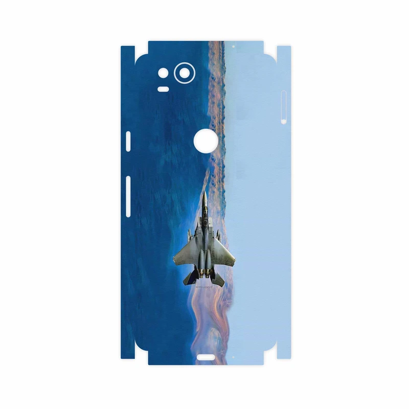 برچسب پوششی ماهوت مدل Fighter plane F15-FullSkin مناسب برای گوشی موبایل گوگل Pixel 2