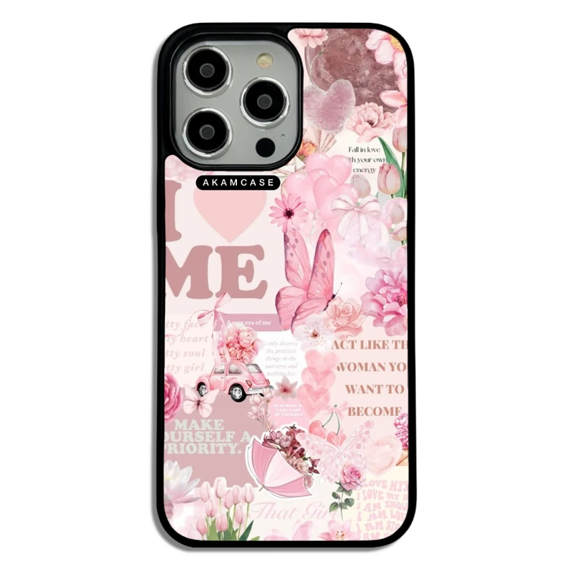 کاور آکام مدل AMC-WA14PROMAX-PINK-12 مناسب برای گوشی موبایل اپل iPhone 14 Pro Max