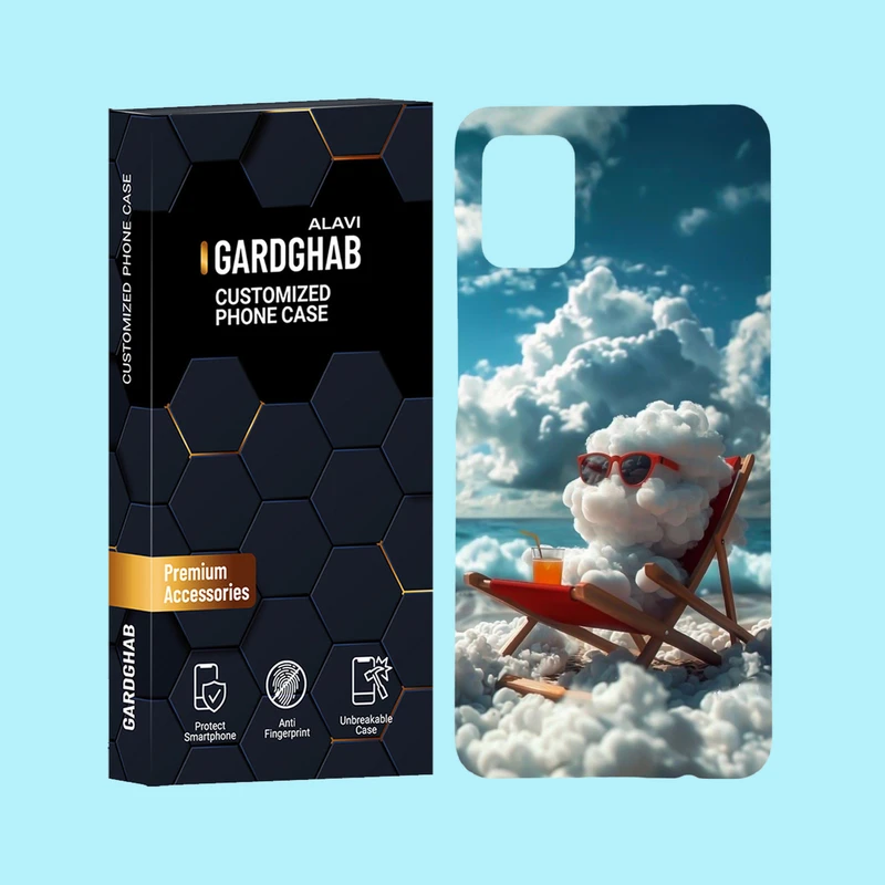 کاور گارد قاب علوی مدل هنری مناسب برای گوشی موبایل سامسونگ Galaxy A51 4G