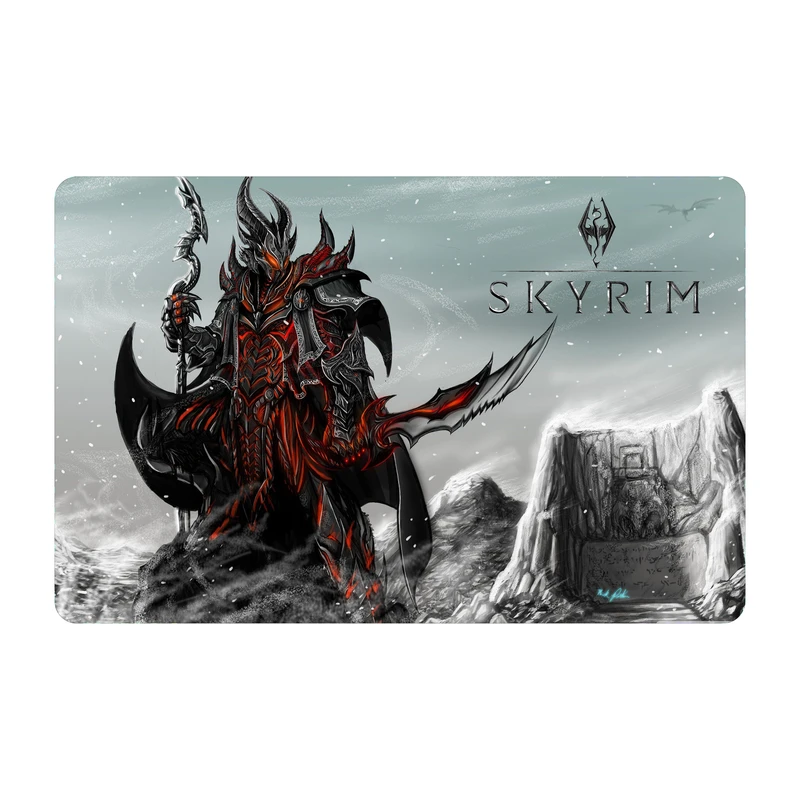ماوس پد طرح اسکریم - skyrim مدل mpb62